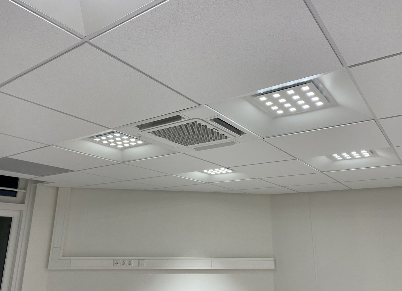 cassette unit plafond vrf airconditioning team warmtepompen